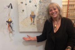 The Egg Walking and sculpture